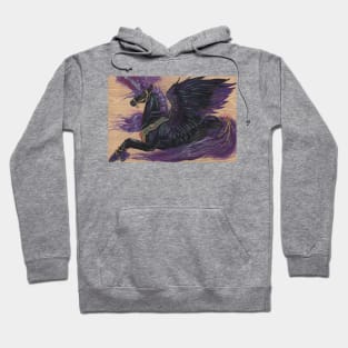 Black Unicorn Hoodie